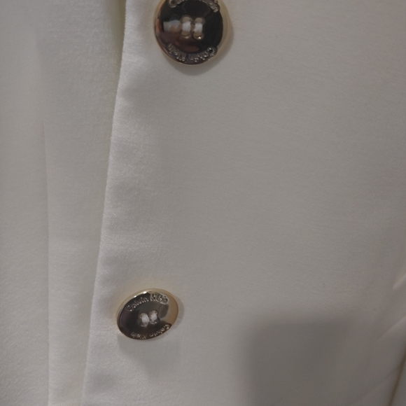 Size 2 Michael Kors 2-piece suit. Cream! Yasss! - Picture 3 of 15